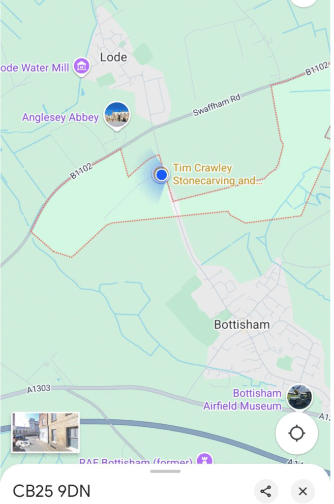 Tim Crawley Map